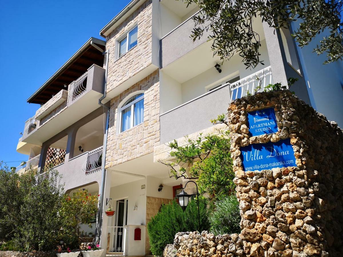 Apartments And Rooms Villa Dona Makarska Exteriör bild
